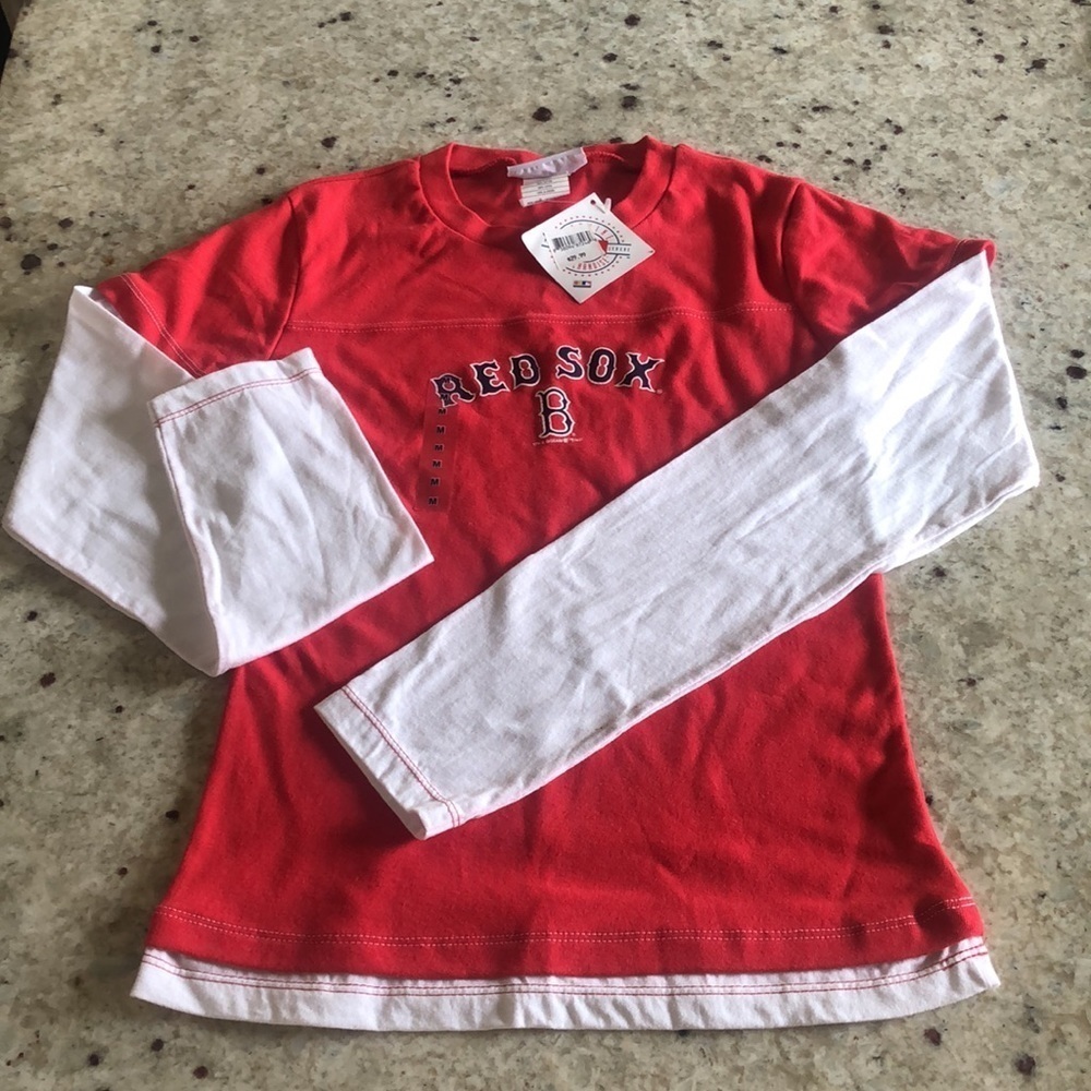5TH & Ocean Girls Red Sox Licensed shirt NWT M